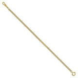 Gold-tone Steel 4.5mm Double Link Curb Pocket Watch Chain