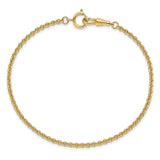 Gold-tone Steel 3.75mm Rolo Pocket Watch Chain