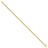 Gold-tone Steel 4.75mm Curb Pocket Watch Chain