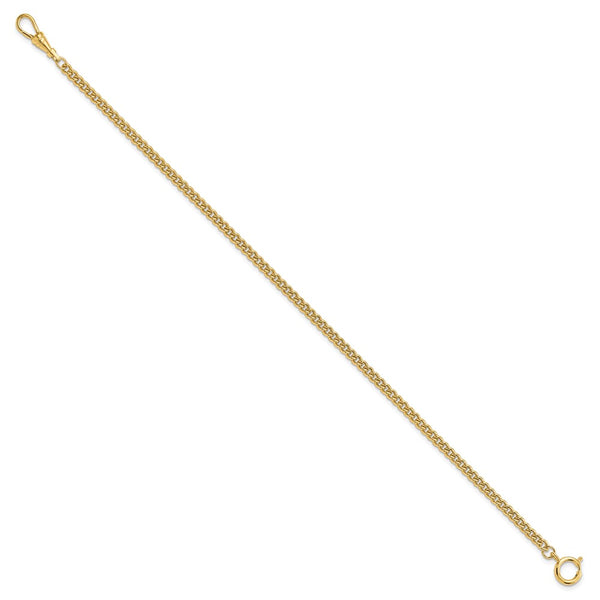 Gold-tone Steel 4.5mm Curb Pocket Watch Chain