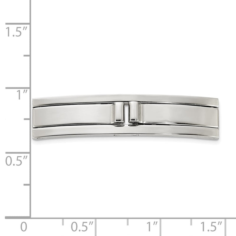 Stainless Steel Butterfly Clasp 2.5x6.0x35mm