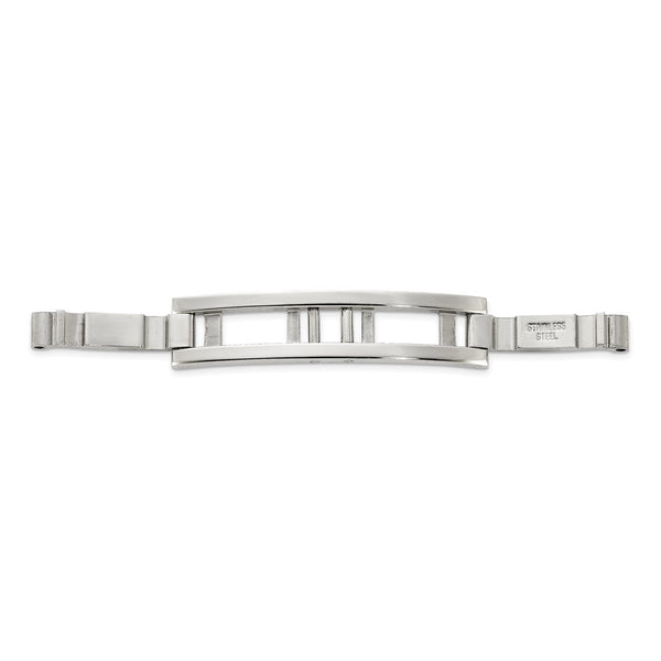 Stainless Steel Butterfly Clasp 4.0x8.0x36mm