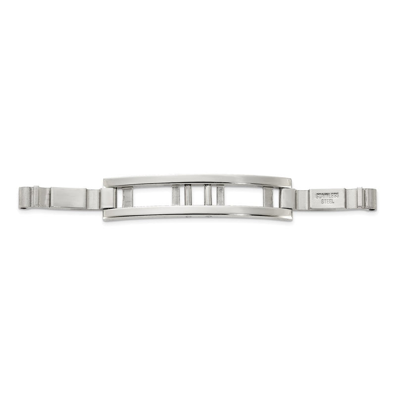 Stainless Steel Butterfly Clasp 4.0x8.0x36mm