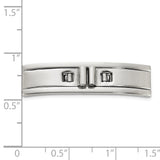 Stainless Steel Butterfly Clasp 5.0x8.5x36mm