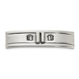 Stainless Steel Butterfly Clasp 5.0x8.5x36mm