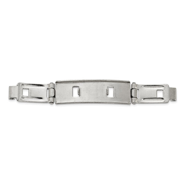 Stainless Steel Economy Butterfly Clasp 4x9x33mm (64mm open)