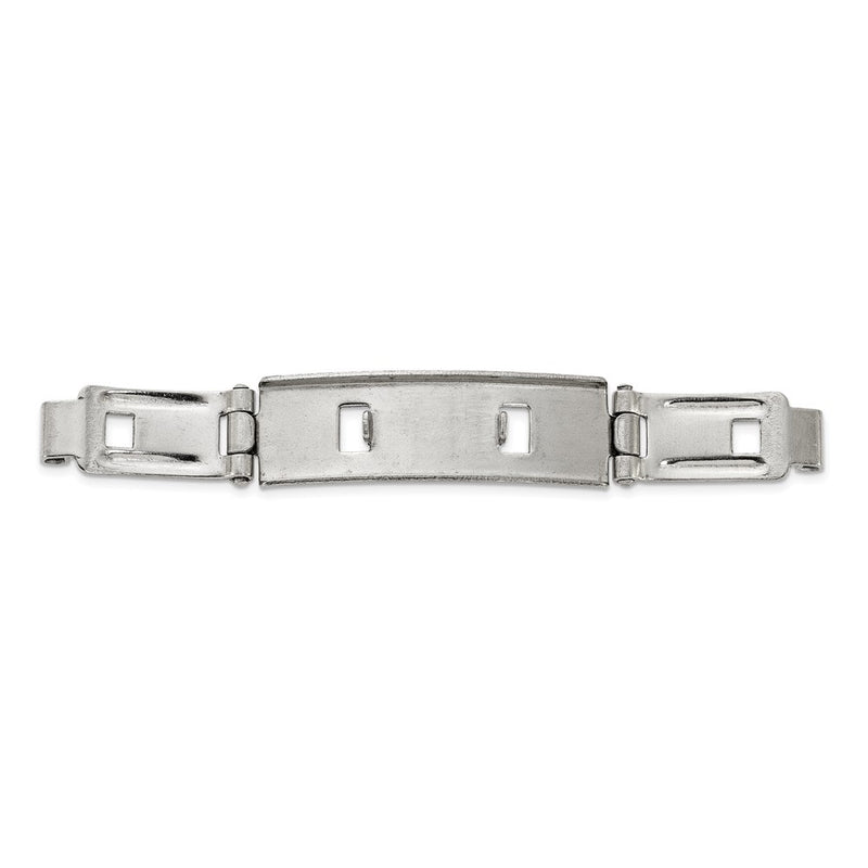 Stainless Steel Economy Butterfly Clasp 4x9x33mm (64mm open)