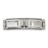 Stainless Steel Economy Butterfly Clasp 4x9x33mm (64mm open)