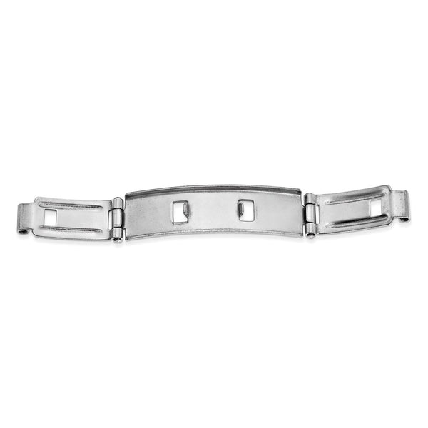 Stainless Steel Economy Butterfly Clasp 6x10x40mm (79mm open)
