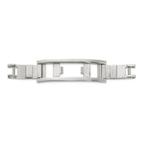Stainless Steel Flat Hinge Butterfly Clasp 4x10x34mm