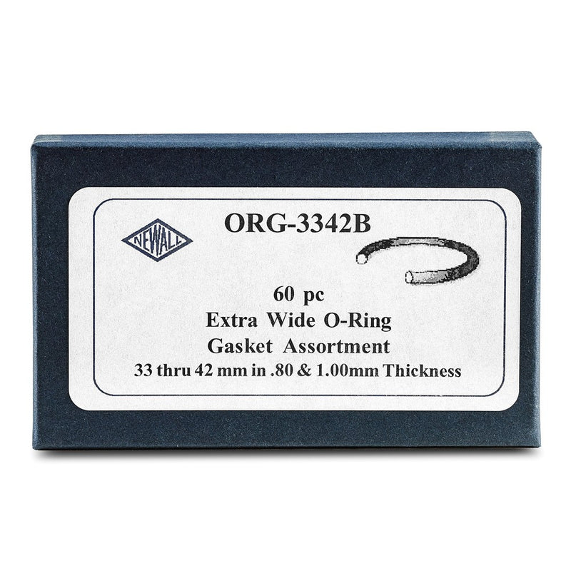 60-piece Extra-Wide .80mm & 1.00mm O-ring Gasket Kit