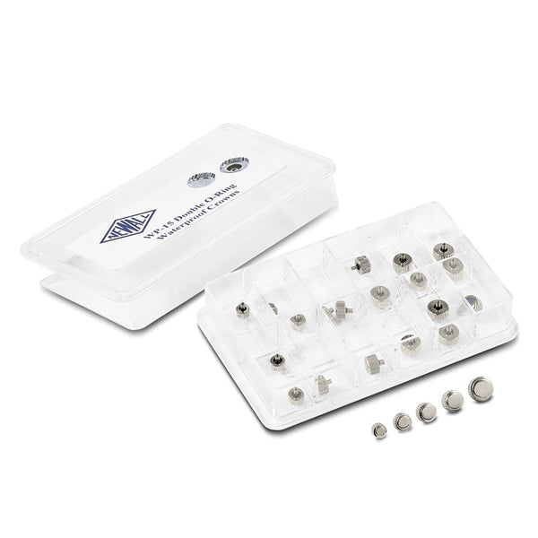 Set of 24 Double O-ring Watch Crowns