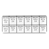 Set of 24 Double O-ring Watch Crowns