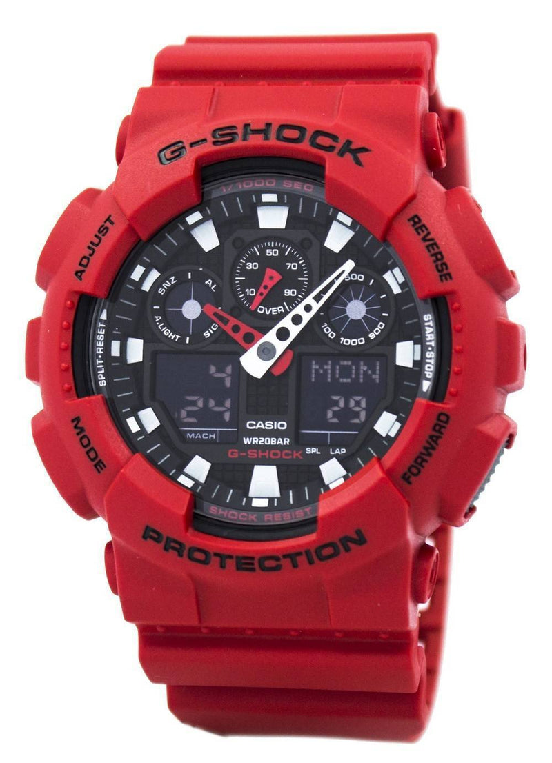 Casio G-Shock GA-100B-4A GA100B-4A Analog-Digital Men's Watch