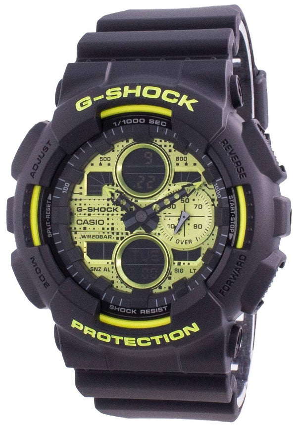 Casio G-Shock World Time Quartz GA-140DC-1A GA140DC-1A 200M Men's Watch