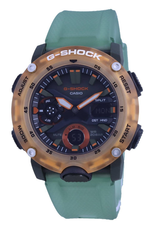 Casio G-Shock Special Colour Analog Digital GA-2000HC-3A GA2000HC-3 200M Men's Watch