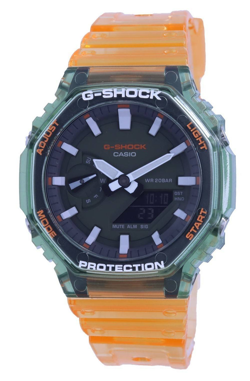 Casio G-Shock Limited Edition Hidden Coast Special Colour Analog Digital GA-2100HC-4A GA2100HC-4 200M Men's Watch