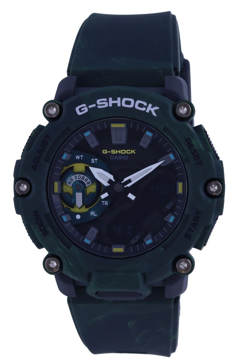Casio G-Shock Mystic Forest Analog Digital Quartz GA-2200MFR-3A GA2200MFR-3 200M Men's Watch