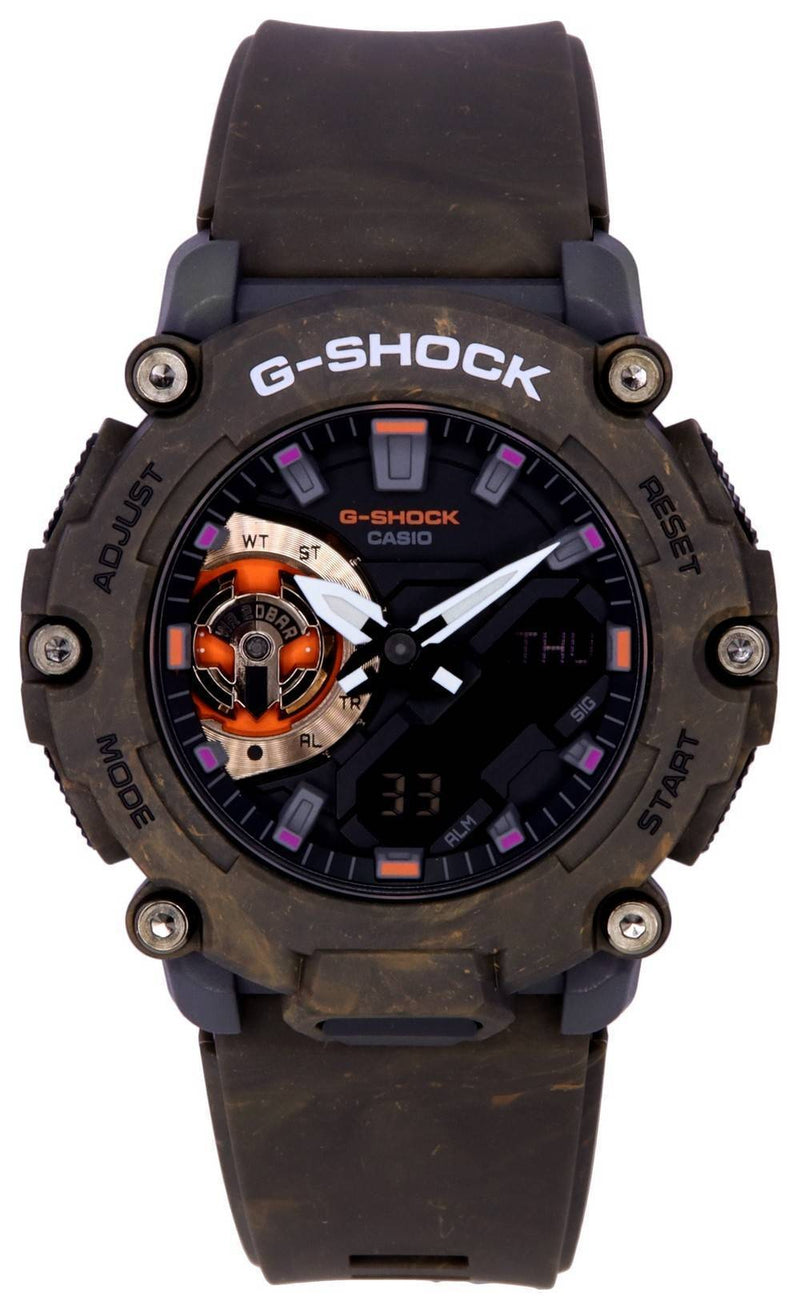Casio G-Shock Analog Digital Black Dial Quartz GA-2200MFR-5A GA2200MFR-5 200M Men's Watch