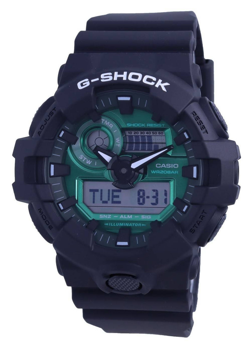 Casio G-Shock Midnight Green Special Colour Analog Digital GA-700MG-1A GA700MG-1 200M Men's Watch