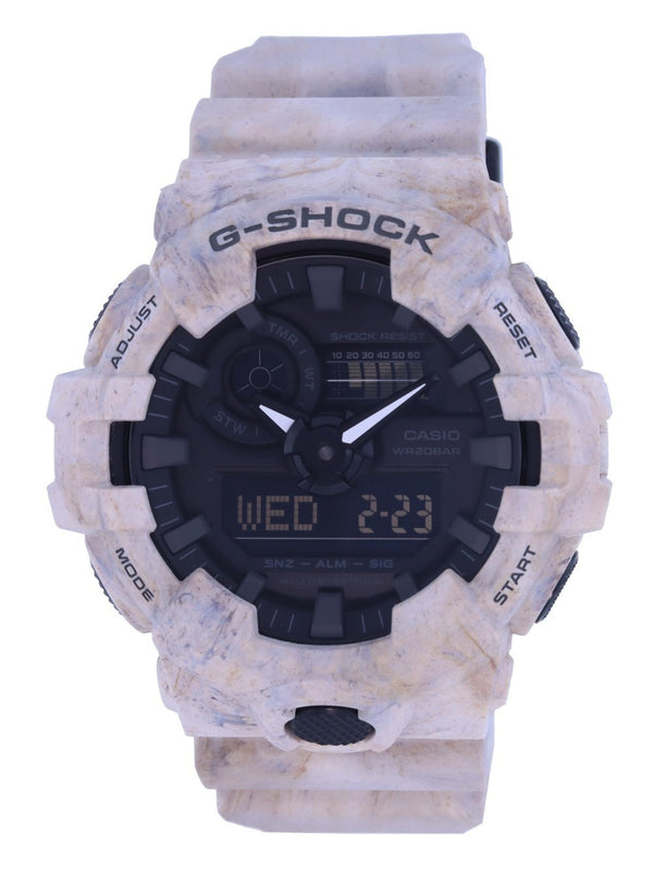 Casio G-Shock Utility Wavy Marble World Time Analog Digital GA-700WM-5A GA700WM-5 200M Men's Watch