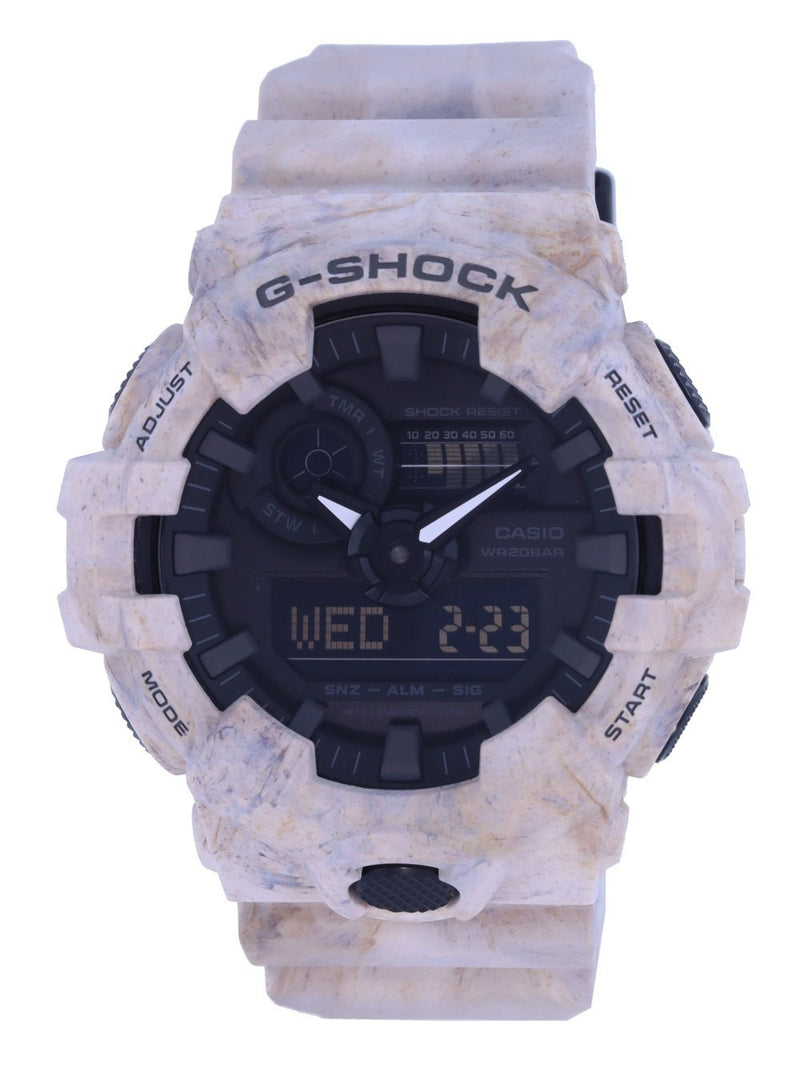 Casio G-Shock Utility Wavy Marble World Time Analog Digital GA-700WM-5A GA700WM-5 200M Men's Watch