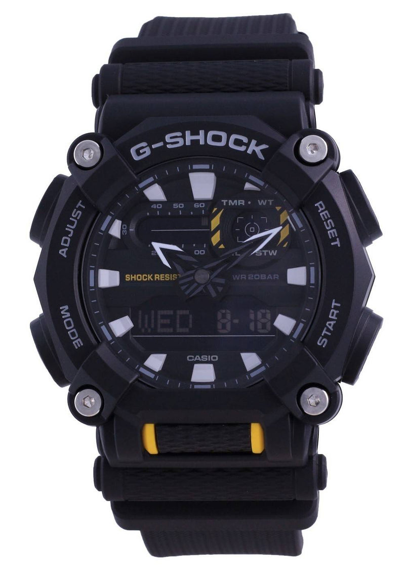 Casio G-Shock Black Dial Analog Digital GA-900-1A GA900-1 200M Men's Watch