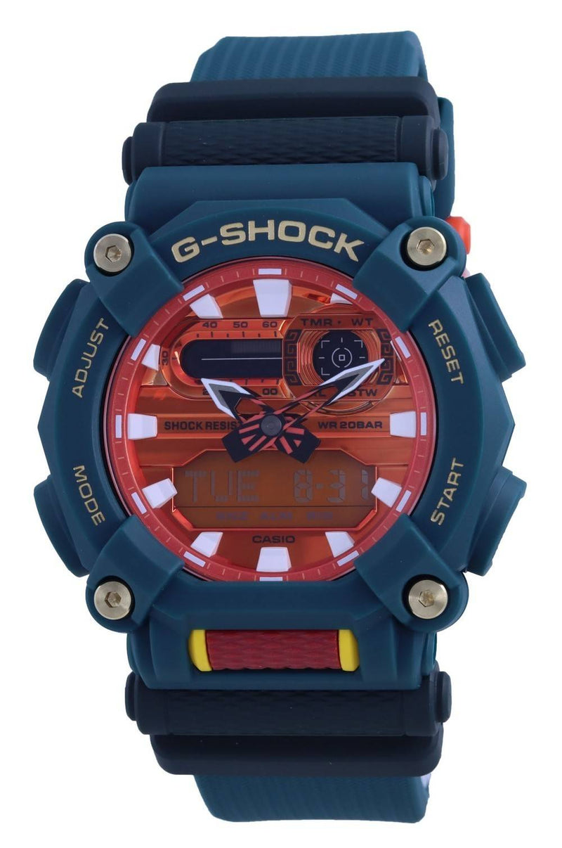 Casio G-Shock Far East Pop Special Colour Analog Digital GA-900DBR-3A GA900DBR-3 200M Men's Watch