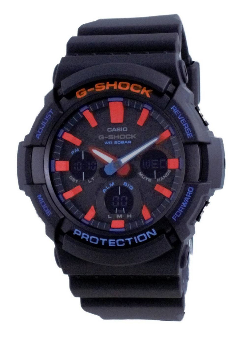 Casio G-Shock City Analog Digital Tough Solar Diver's Eco-Drive GAS-100CT-1A GAS100CT-1 200M Men's Watch