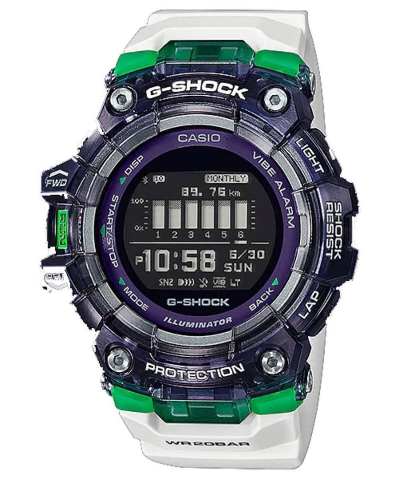 Casio G-shock G-Squad Bluetooth Digital Black Dial Quartz GBD-100SM-1A7 GBD100SM-1A7 200M Men's Watch