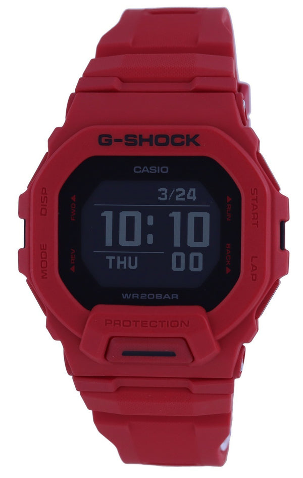 Casio G-Shock Resin Digital Black Dial GBD-200RD-4 GBD200RD-4 200M Men's Watch