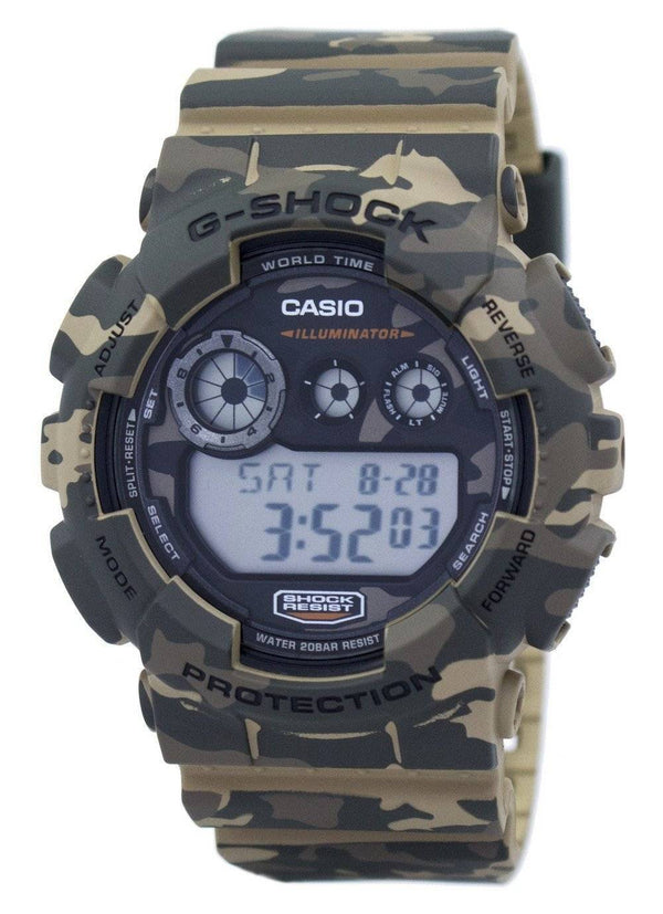Casio G-Shock Digital Camouflage Series GD-120CM-5 GD120CM-5 Men's Watch
