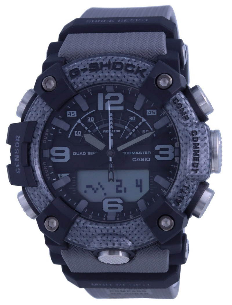 Casio G-Shock Mudmaster World Time Mobile Link Analog Digital GG-B100-8A GGB100-8 200M Men's Watch