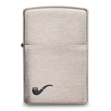 Brushed Chrome Pipe Lighter