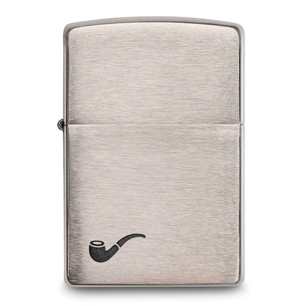 Brushed Chrome Pipe Lighter