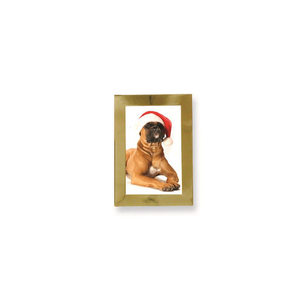 Solid Brass Polished Lacquer-coated 3.5x5 Photo Frame