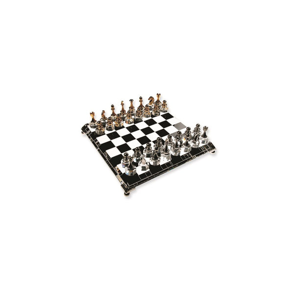 Silver-plated and Gold-plated Crystal Chess Set