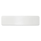 3/4 x 3 Polished Aluminum Plates-Set of 6