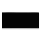 11/16 x 1 9/16 Black Anodized Aluminum Plates-Set of 6