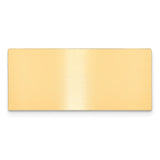 11/16 x 1 9/16 Satin Brass Plates-Set of 6