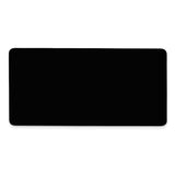 1 1/2 x 3 Black Anodized Aluminum Plates-Set of 6