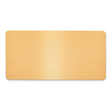 1 1/2 x 3 Copper Alum Plates-Set of 6