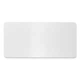 1 1/2 x 3 Polished Aluminum Plates-Set of 6