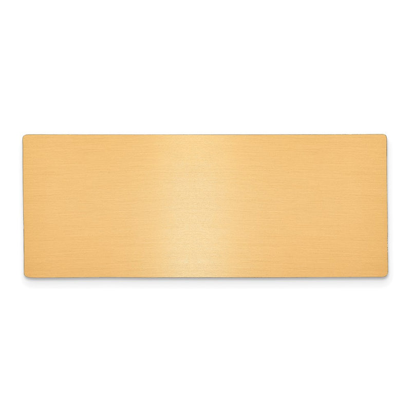 1 X 2 1/2 Copper Alum Plates-Set of 6