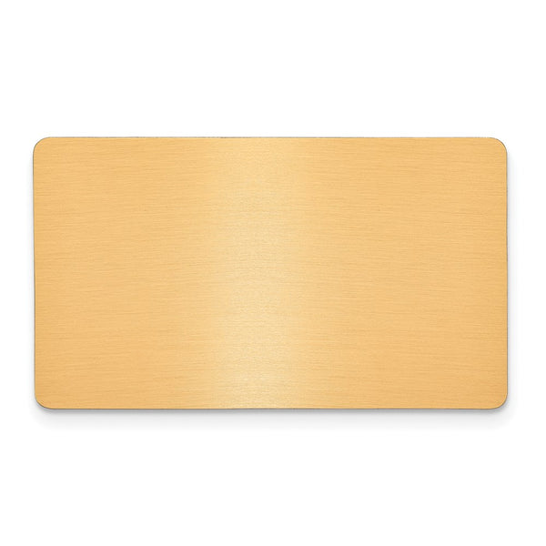 1 x 1 11/16 Copper Aluminum Plates-Set of 6