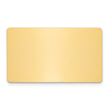 1 x 1 11/16 Polished Brass Plates-Set of 6