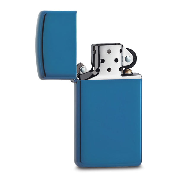 Zippo Slim Sapphire Polished Zippo Lighter