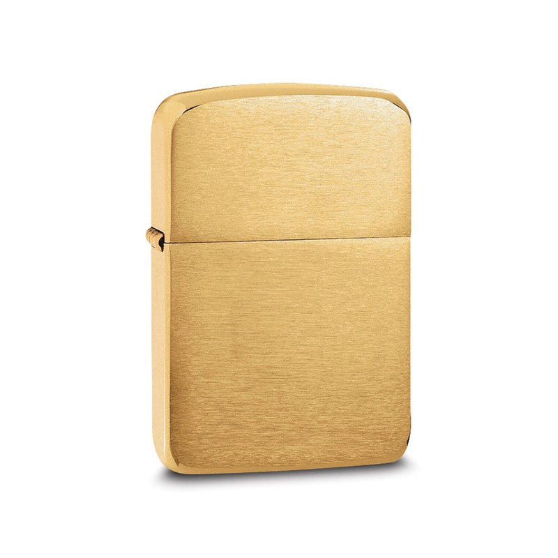 Zippo 1941 Replica Brushed Brass Lighter