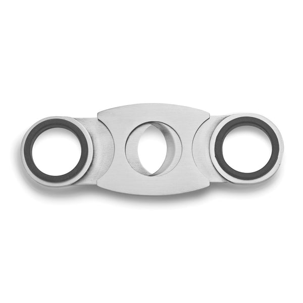 Silver-tone Rectangular Cigar Cutter