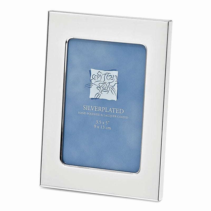 Silver-plated Lacquer-coated Classic 3.5x5 Photo Frame